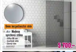 Hornbach Modena sprchová stěna nabídka