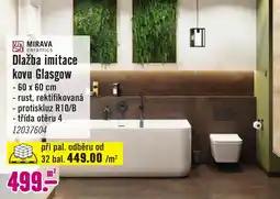 Hornbach Dlažba imitace kovu Glasgow nabídka