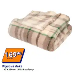 Action Plyšová deka nabídka