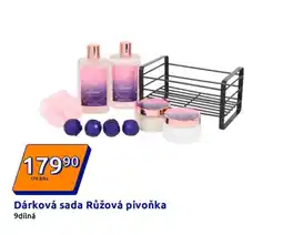 Action Dárková sada růžová pivoňka nabídka