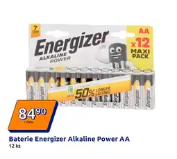 Action Baterie energizer alkaline power aa nabídka