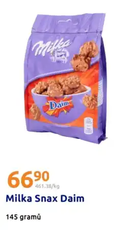 Action MILKA Snax daim nabídka