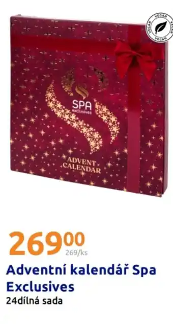 Action Adventní kalendář spa exclusives nabídka