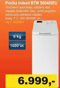Elektro Spáčil Pračka Indesit BTW S60400EU nabídka