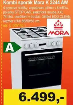 Elektro Spáčil Kombi sporák Mora K 2244 AW nabídka