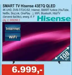 Elektro Spáčil SMART TV Hisense 43E7Q QLED nabídka