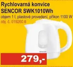 Elektro Spáčil Rychlovarná konvice SENCOR SWK1010Wh nabídka