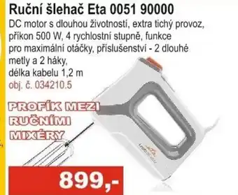 Elektro Spáčil Ruční šlehač Eta 0051 90000 nabídka