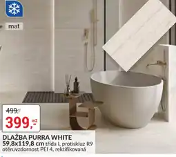 Baumax Dlažba purra white nabídka
