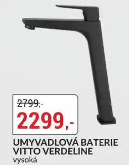 Baumax Umyvadlová baterie vitto verdeline vysoká nabídka