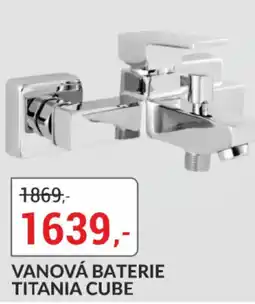 Baumax Vanová baterie titania cube nabídka