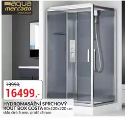 Baumax Hydromasážní sprchový kout box costa nabídka