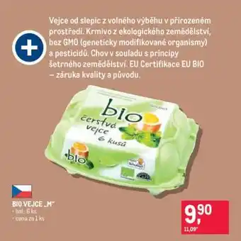 Bio vejce „M“