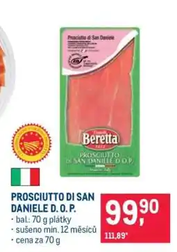 Makro Prosciutto di San Daniele D. O. P nabídka