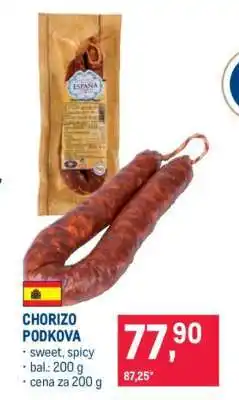 Makro CHORIZO PODKOVA nabídka