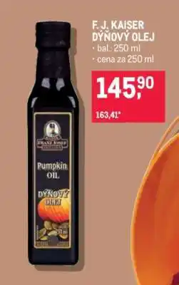 Makro F. J. Kaiser dýňový olej nabídka