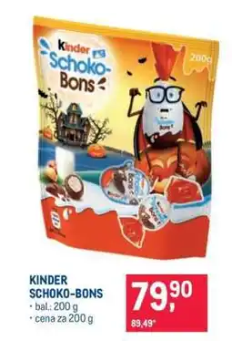 Makro Kinder Schoko-Bons nabídka