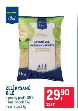 Makro Zelí kysané bílé nabídka