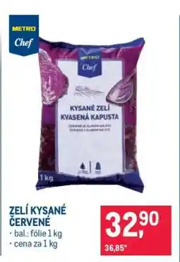 Makro Zelí kysané červené nabídka