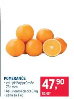 Makro Pomeranče nabídka