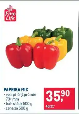 Makro Paprika mix nabídka