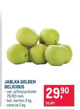 Makro Jablka Golden Delicious nabídka
