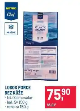 Makro Losos porce bez kůže nabídka