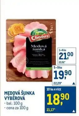 Makro MEDOVÁ ŠUNKA VÝBĚROVÁ nabídka