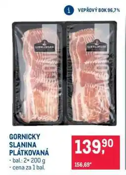 Makro GORNICKY SLANINA PLÁTKOVANÁ nabídka
