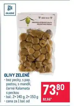 Makro OLIVY ZELENÉ nabídka