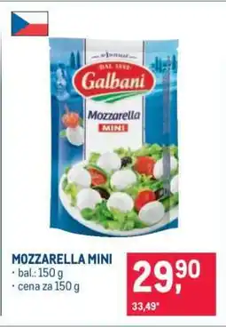 Makro Mozzarella mini nabídka