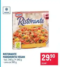 Makro RISTORANTE MARGHERITA VEGAN nabídka