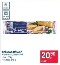 Makro BAGETA S MÁSLEM nabídka