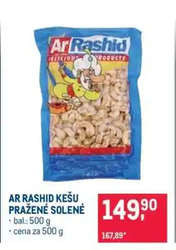 Makro Ar Rashid kešu pražené solené nabídka