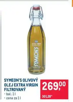 Makro SYMEON‘S OLIVOVÝ OLEJ EXTRA VIRGIN FILTROVANÝ nabídka
