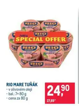 Makro Rio Mare Tuňák nabídka