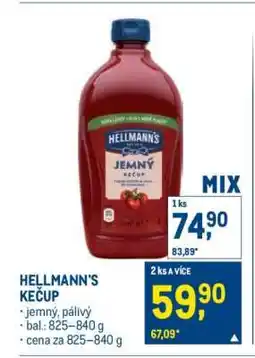 Makro Hellmann’s kečup nabídka