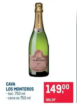 Makro Cava Los Monteros nabídka