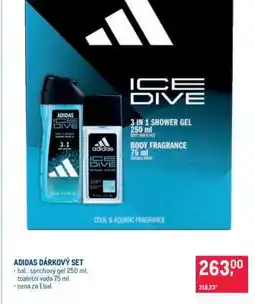 Makro ADIDAS DÁRKOVÝ SET nabídka
