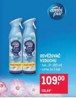 Makro Osvěžovač vzduchu nabídka