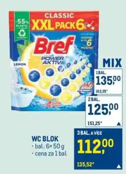 Makro WC blok nabídka