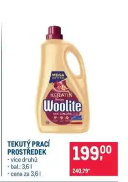 Makro Tekutý prací prostředek nabídka