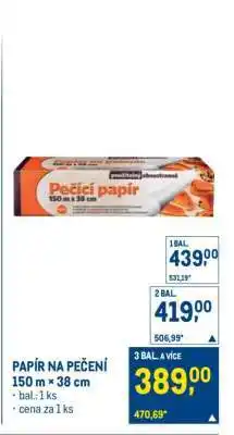 Makro Papír na pečení nabídka