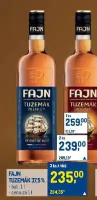 Makro FAJN TUZEMÁK 37,5% nabídka