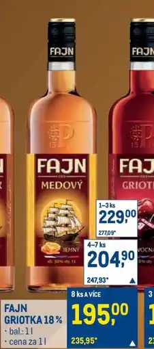Makro Fajn Griotka 18 % nabídka