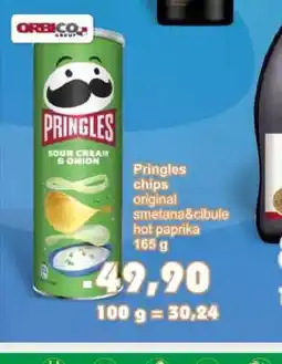 Jip Pringles chips nabídka