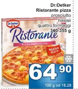 Jip DR. Oetker Ristorante pizza nabídka