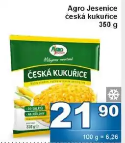 Jip Agro Jesenice: Česká kukuřice nabídka