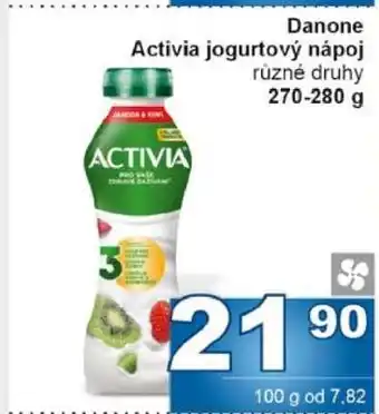 Jip Danone Activia jogurtový nápoj nabídka