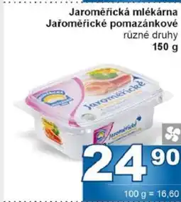 Jip Jaroměřická mlékárna Jaroměřické pomazánkové nabídka